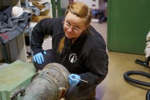 Kronankonservering – från havets botten till utställning